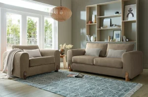Prauge 3 Str + Snuggle Chair Main palladium beige