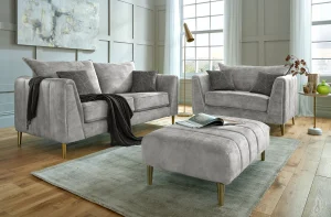 Vivo 3 seater cuddler and stool copy