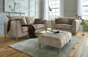 Vivo 3 seater cuddler and stool copy