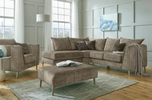 Vivo chaise corner chair & footstool copy