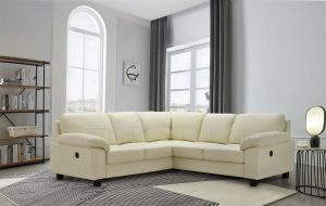 Boston Leather Corner Sofa