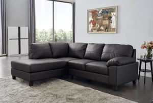 Boston Leather Corner Sofa