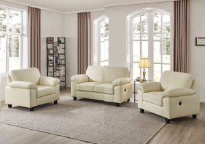 Boston Leather Sofa Suite