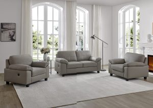 Boston Leather Sofa Suite