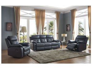 Chicago Leather Sofa Suite