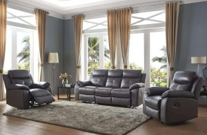 Chicago Leather Sofa Suite