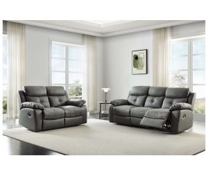 Chicago Leather Sofa Suite