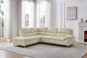 Tuscany Leather Corner Sofa