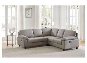 Boston Leather Corner Sofa