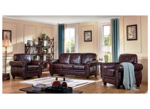 Highbury Leather Sofa Suite